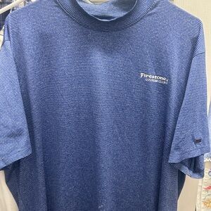 Nike Tiger Woods Band Collar Golf Polo